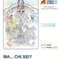 I carri allegorici in cartapesta del Carnevale di Acireale 2026